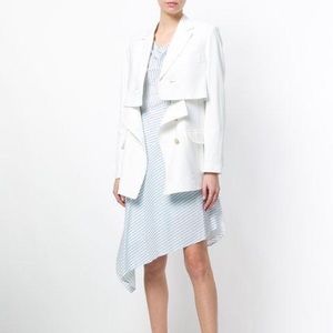 3.1 Phillip lim tiered blazer in white